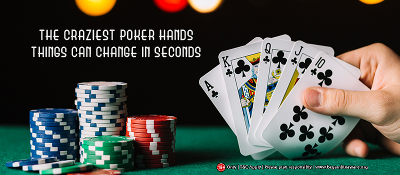 The Most Insane Poker Hands Where Table Turned in a Second