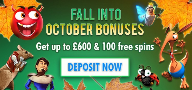 Fall into October Bonuses