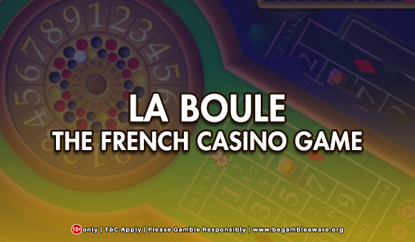 French Casino Game Boule